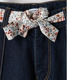 jean wide leg avec taille ajustable fille - lulucastagnette bleu standard jeansI927901_2