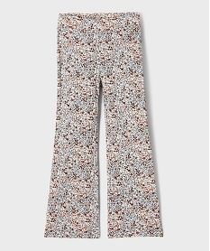 legging coupe flare a motifs fleuris fille - lulucastagnette multicoloreI928101_4