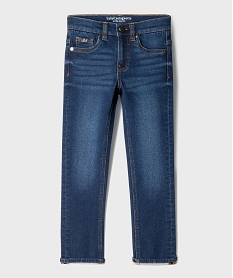 GEMO Jean slim délavé en coton stretch garçon - LuluCastagnette Bleu