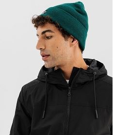 blouson impermeable a capuche homme noir standard blousonsI965401_3
