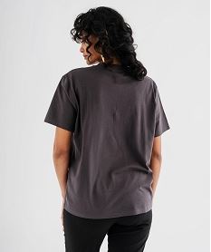 tee-shirt a manches courtes avec motif chat femme - hello kitty gris standardI977701_3