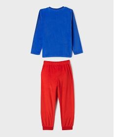 pyjama en velours bicolore motif spidey garcon - marvel bleu standardI990801_4