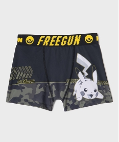 GEMO Boxer imprimé Pikachu garçon - Freegun X Pokémon Multicolore