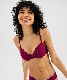 soutien-gorge corbeille en dentelle a armatures[missing] rouge soutien gorge avec armaturesJ011001_4