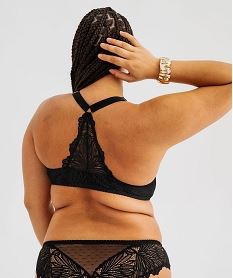 soutien-gorge grande taille emboitant a armatures a dos fantaisie noir standardJ019201_2