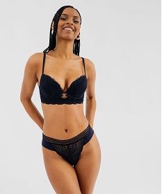 soutien-gorge push-up a bonnets paddes avec armatures femme bleu soutien gorge avec armaturesJ029301_3