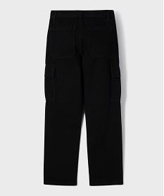 jean loose avec taille ajustable garcon noir standard pantalonsJ045101_3