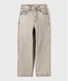 GEMO Jean Baggy coloris délavé garçon Gris