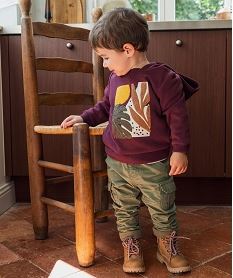 pantalon coupe cargo double avec taille elastique bebe garcon vertJ059401_4