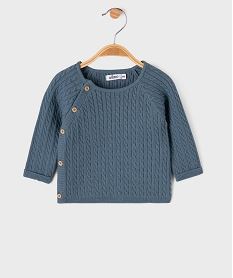 GEMO Gilet brassière avec fermeture latérale bébé Bleu