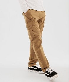 GEMO Pantalon multi-poches esprit cargo homme - Roadsign Beige