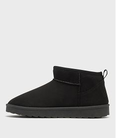 boots fourres sur semelle crantee femme - 5 miles noir standardJ131101_3