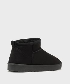 boots fourres sur semelle crantee femme - 5 miles noir standardJ131101_4