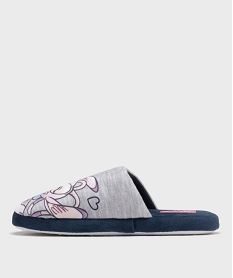 chaussons mules a motif stitch et angel femme - disney bleu standardJ137401_3