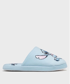 GEMO Chaussons mules à motif Stitch fille - Disney Bleu