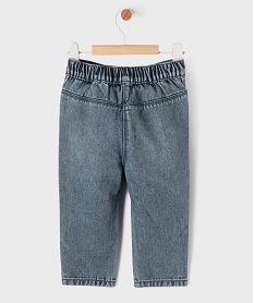 jean delave avec noeud a la taille bebe fille bleu vif pantalonsJ147901_3