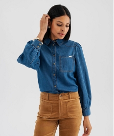 GEMO Chemise en jean femme - LuluCastagnette[MISSING] Bleu