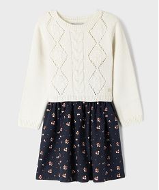 GEMO Robe effet 2-en-1 fille - LuluCastagnette Beige