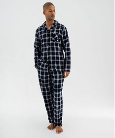 GEMO Pyjama à carreaux homme - LuluCastagnette Bleu