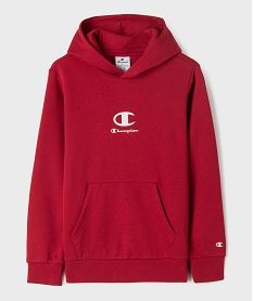 GEMO Sweat à capuche intérieur molletonné garçon - Champion USA rouge standard