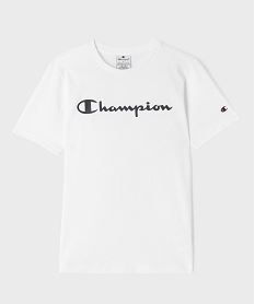 GEMO Tee-shirt manches courtes avec logo poitrine garçon - Champion USA blanc standard