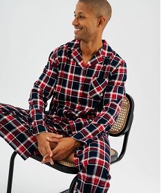 GEMO Pyjama à carreaux homme - LuluCastagnette Rouge