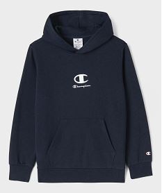 GEMO Sweat à capuche intérieur molletonné garçon - Champion USA Bleu