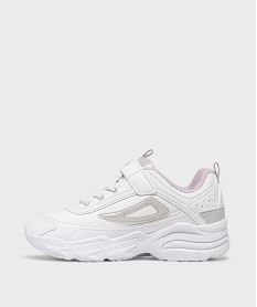 baskets skye velcro fille - fila blanc standardJ188401_3