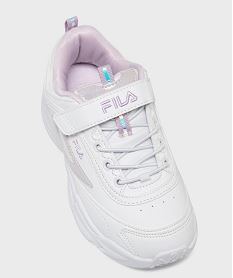 baskets skye velcro fille - fila blanc standardJ188401_4