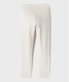 legging long en maille chaude fille[missing] beigeJ188701_3