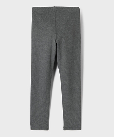 legging long en maille chaude fille[missing] gris standardJ189001_3
