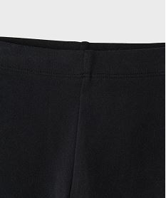 legging long en maille chaude fille noir standardJ189601_2