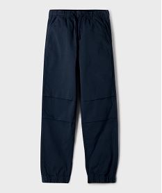 GEMO Pantalon parachute avec taille ajustable garçon Bleu