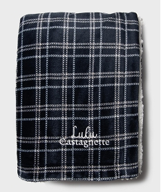 GEMO Plaid en velours à carreaux - LuluCastagnette Bleu