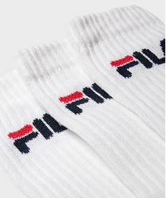 chaussettes de sport tige haute homme (lot de 3) - fila blanc standardJ244101_2