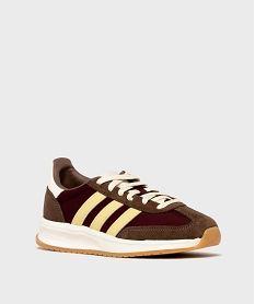 baskets basses en cuir run 70s 2.0 femme - adidas marron standardJ253401_2