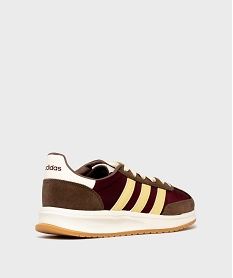 baskets basses en cuir run 70s 2.0 femme - adidas marron standardJ253401_4