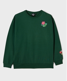 GEMO Sweat en molleton imprimé garçon - Brawl Stars Vert