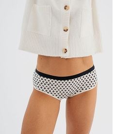 boxers en coton stretch femme (lot de 5) - les pockets dim noir standardJ273901_3