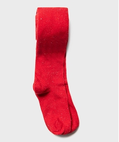 GEMO Collant chaud avec fil métallisé bébé fille rouge standard