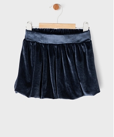 GEMO Jupe ballon en velours bébé fille Bleu