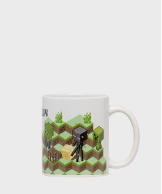 GEMO Tasse Minecraft en céramique blanc standard