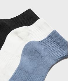 chaussettes courtes epaisses fille (lot de 2) bleu chaussettesJ915201_2