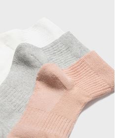 chaussettes courtes epaisses fille (lot de 2) rose chaussettesJ918801_4