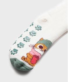 chaussettes antiderapantes a motifs girly fille (lot de 2) rose standard chaussettesJ953501_2