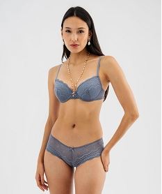 GEMO Soutien-gorge corbeille en dentelle à armatures Gris
