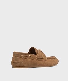 mocassins a lacets souples et legers femme brun mocassinsJ988301_4