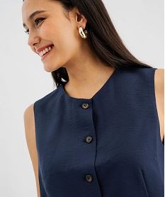 gilet de costume sans manches femme bleu vestesJ993401_2