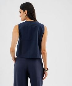 gilet de costume sans manches femme bleu vestesJ993401_3