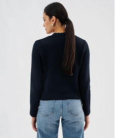 gilet raye a fermeture croisee esprit marin femme[missing] bleu giletsJ998601_3